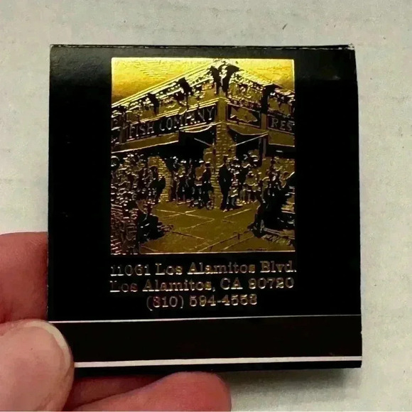 Vintage Wood Matches Matchbook Unstruck Unused CA Restaurant and Ramada Hotel - Picture 5 of 7